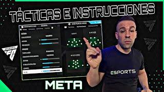 MEJORES FORMACIÓNES META EAFC 24 TRAS PARCHE  TÁCTICAS E INSTRUCCIÓNES CONSEJOS Y TIPS