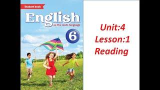Yeni 6-cı sinif İngilis dili.Unit 4.Lesson Reading səh 6061