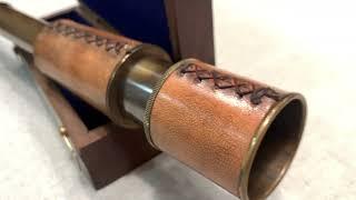 Подзорная труба Stanley London 1885 Vintage Stanley London 1885 Spyglass Scope Nautical 2026