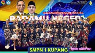 HARI TARI SEDUNIA - Persembahan Tarian KEBALAI  SMP Negeri 1 Kupang -  30 April 2024