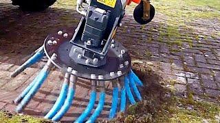 World Amazing Modern Street Sweeper Machines Fastest Road Construction Clean Equipment
