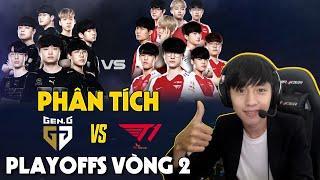 PHÂN TÍCH GEN vs T1 PLAYOFFS CON TEDDY CỦA JINX VÀ EZREAL BẮN CHÁY QUÁ T1 ĐẾN CKTG BLV VĂN TÙNG