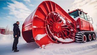 Watch How These Massive Snow Removal Machines Dominate