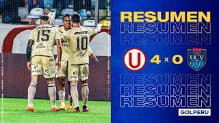 Resumen Universitario de Deportes vs UCV 4-0 #TorneoAperturaXGOLPERU