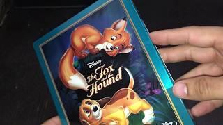 THE FOX AND THE HOUND ZAVVI DISNEY LIMITED EDITION STEELBOOK COLLECTION #24 BLU RAY REVIEW