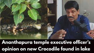 അനന്തപുര ക്ഷേത്രത്തിലെ പുതിയ മുതല New Crocodile Ananthapura Lake Temple  Babiya crocodile