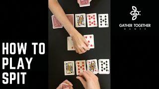 How To Play Spit Card Game