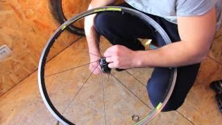 Как заспицевать колесо на 32 и 36 спиц собрать велосипедное колесо