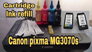 PAANO MAG REFILL NG INKCANON PIXMA 3070seasy and affordable 2021