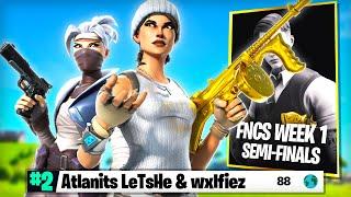 How Wolfiez and I Placed 2nd in FNCS Semi-Finals Fortnite Tournament