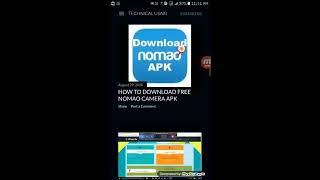 Download 100% Real Nomao Camera App 2018 Updated Mobile Recorded Version  Technical Usaib