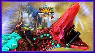 I Tamed the WEIRDEST Creature on the Server  Taeniastella  ARK Survival Evolved  Monarky S4 E4