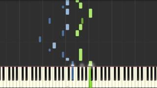 SLOW Piano Tutorial Avril 14th Aphex Twin - Best HQ version   + Free sheet music and MIDI file