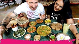 Northern GUJARATI Food from HEAVEN + Pol Neighborhood Tour  Ahmedabad India