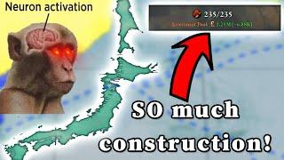 ENDLESS Construction Its so beautiful This Is The Best Japan Game Ever In Victoria 3