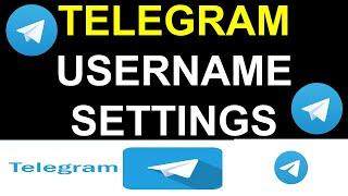 How to Set Username on Telegram Account?  Set Username on Telegram  Change Username on Telegram