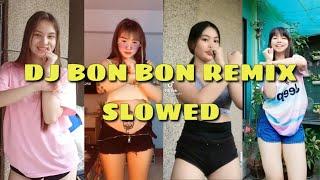 DJ BON BON REMIX SLOWED TIKTOK DANCE CHALLENGE #tiktokvideos #tiktokviral #tiktokdancechallenge