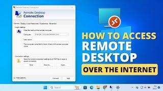 Access Remote Desktop Over the Internet Outside Network