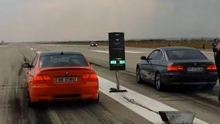 Bmw E92 330 Diesel vs Bmw E92 330D - Bmw Diesel Battle - Drag race Arad 10.09.2016