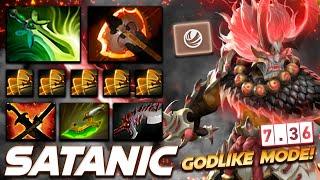 Satanic Juggernaut Godlike Blademaster - Dota 2 Pro Gameplay Watch & Learn