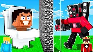 Ich PRANKE meinen FREUND in einem SKIBIDI TOILET MOB BATTLE - Minecraft 