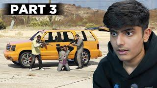 FRANKLIN AND LAMAR KIDNAPPED BIGGEST MAFIA HINDI DUBBED  GTA 5 GAMEPLAY PART 3