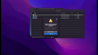 How to fix Install is damaged and cant be opened.  You should eject the disk image on iMac