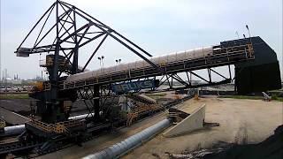 Bruks Siwertell Deepwater Terminal Coal Stacker Showcase Video