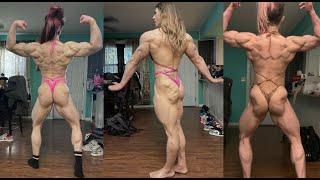 IFBB Pro Female Bodybuilder Julia Whitesel at 2023 Ms Olympia Womens Bodybuilding