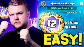 HOW TO WIN YOUR FIRST GRAND CHALLENGE IN CLASH ROYALE