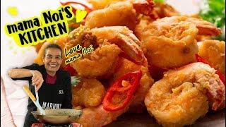 Thai Crispy Garlic Shrimp - Marions Kitchen