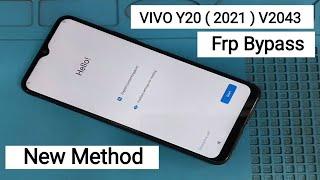 VIVO Y20 Frp Bypass Android 11 New Method 2024  VIVO Y20  2021  V2043 Frp Bypass 2024