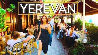 Yerevan Armenia Walking Tour in a Hot Summer Day Aug 05 2024 4K 60fps