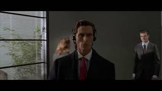 Patrick Bateman Full Office Walk Scene  American Psycho 1080p