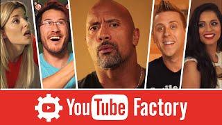 The YouTube Factory feat. Dwayne The Rock Johnson Lilly Singh and More