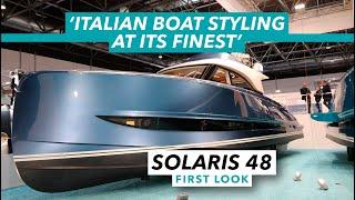 Solaris Power 48 Lobster Fly yacht tour  Italian boat styling at its finest  Motor Boat & Yachting