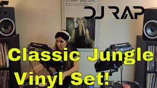 DJ Rap Playing Live Stream Classic jungle mix drum and bass Vinyl Show 1