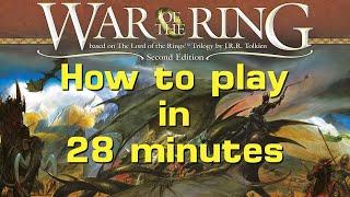 How to Play War of the Ring in 28 Minutes