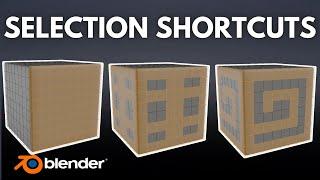 Secret Selection Shortcuts in Blender