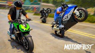 GIRO DE MOTO COM OS PARCEIROS no THE CREW MOTORFEST 