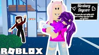 Baby Goes to Daycare  Roblox Bloxburg Roleplay