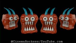 Monsters vs Monsters - Halloween  Animation 3D  Oddly satisfying  Horror Show