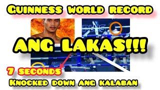 7 SECONDS KNOCKED OUT. MIEL FAJARDO VS SARAWUT JIAMTHONG #guinnessworldrecords #world #all