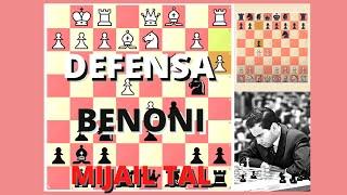 Partidas de Mijail Tal - Defensa Benoni con Negras