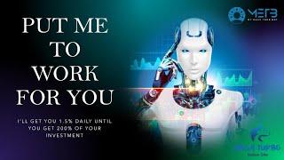 ROBOT MY EASY TRON BOT HOW TO EARN 1.5% A DAY