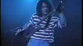 Eddie Van Halen guitar solo tokyo 89