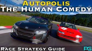 Gran Turismo 7 - The Human Comedy - Autopolis - Race Strategy Guide - 1.48 UPDATED