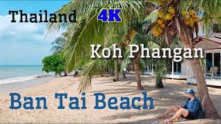 Exploring Thailand’s Beach Paradise Walking tour of Koh Phangan Ban Tai Beach #bantai #kohphangan