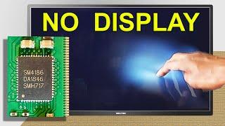 LED TV Screen has no picture & light but Backlight are OK  LSC320AN10-H03 32 Panel Repair  SM4186