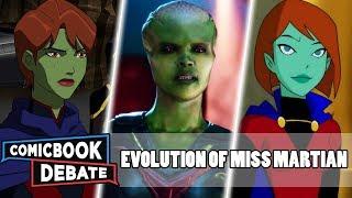 Evolution of Miss Martian in Cartoons Movies & TV in 5 Minutes 2019